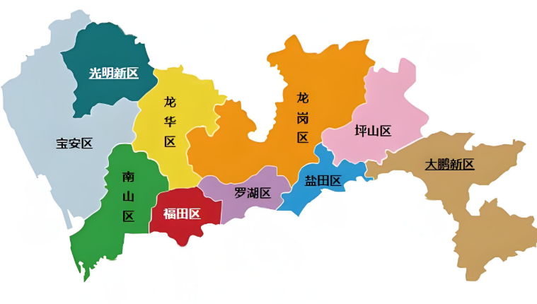 服务深圳市网络布线区域图